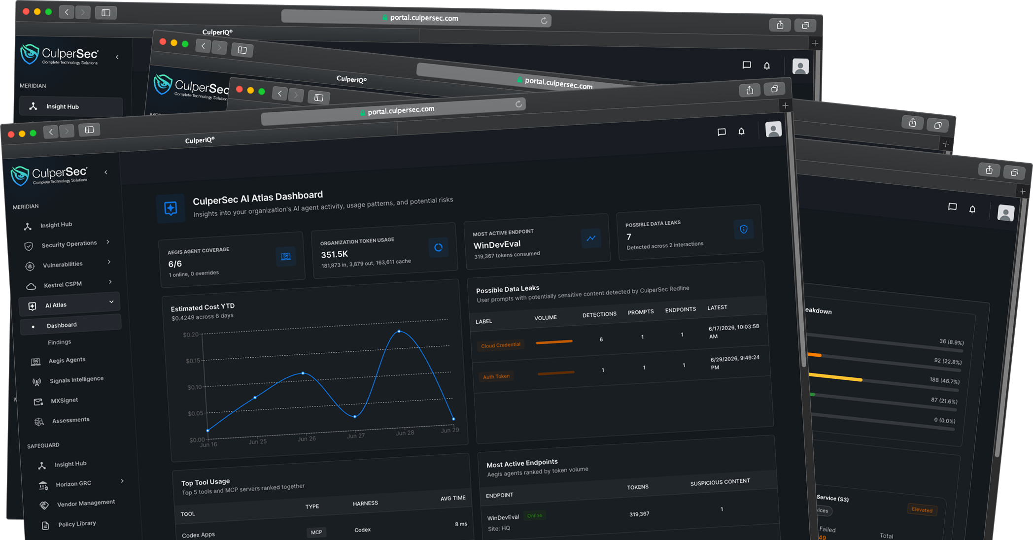 CulperIQ centralized security management workspace