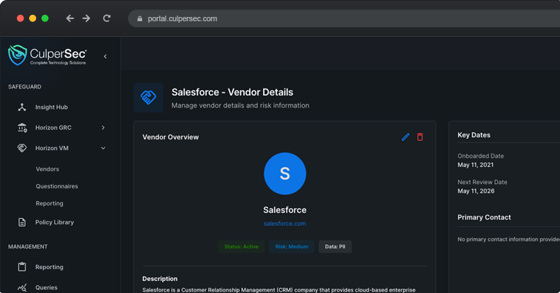 Horizon VM Dashboard